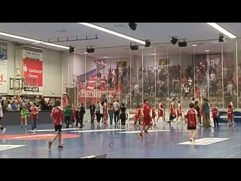 TuS Ferndorf gegen TV Aldekerk: Stimmung in der Halbzeitpause.
