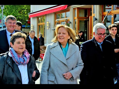 NRW-Landesmutter Hannelore Kraft auf Stippvisite in Siegen (NRW)