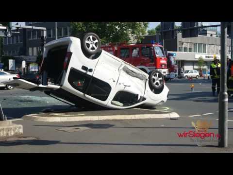 Schwerer Verkehrsunfall an Kochs Ecke! (Siegen/NRW)