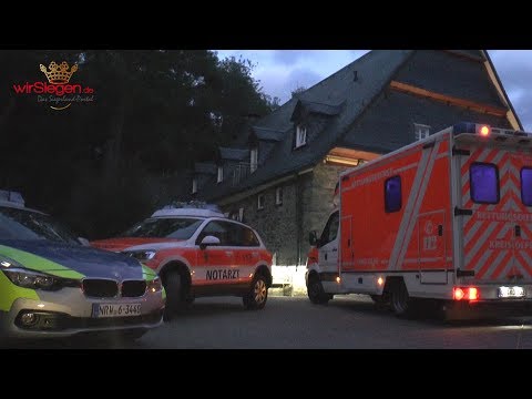 Schlägerei in Jugendherberge - Rettungsdienst im Großeinsatz (Lennestadt-Bilstein/NRW)