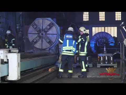 Brand in Weidenauer Maschinenfabrik schnell unter Kontrolle