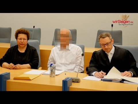 Bluttat mit zwei Toten - Prozessauftakt (Siegen/NRW)
