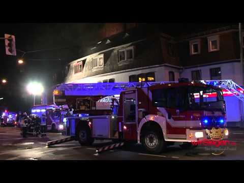 Siegen - Kölner Tor: Küche im Vollbrand