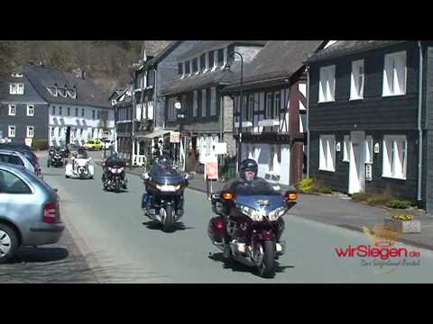 Mit den Gold Wings die Natur in der Region erkundet