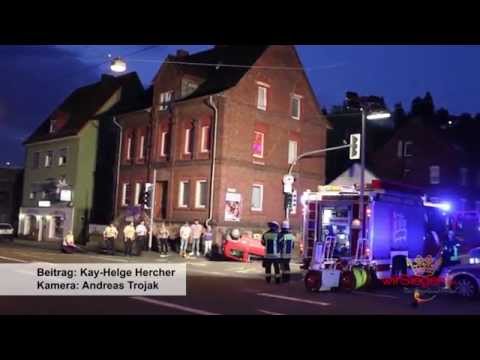 Sechs Verletzte nach PKW-Überschlag in Siegen (NRW)