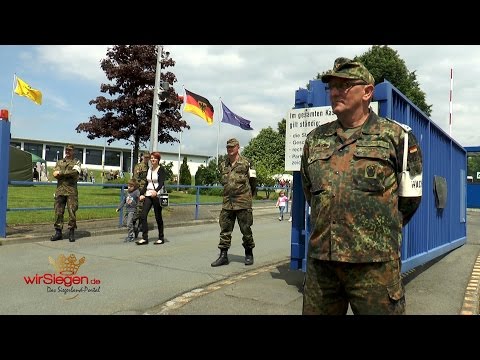 Tag der offenen Tür bei der Bundeswehr auf dem Hachenberg ein voller Erfolg (Erndtebrück/NRW)