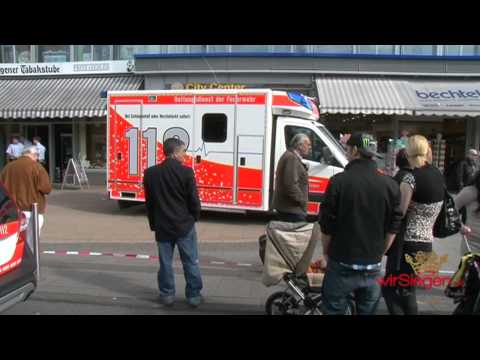 Siegen: Messerstecherei am Bahnhof -- Lebensgefahr