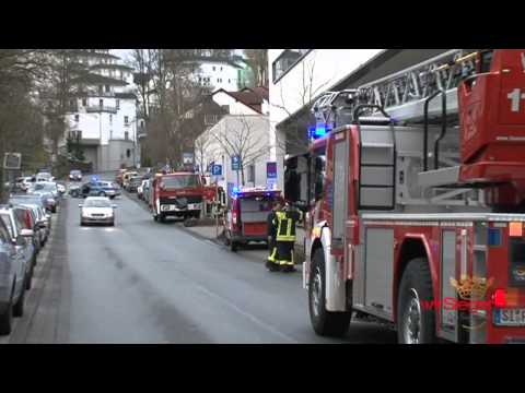 Feuer-Alarm im St. Marien-Krankenhaus Siegen