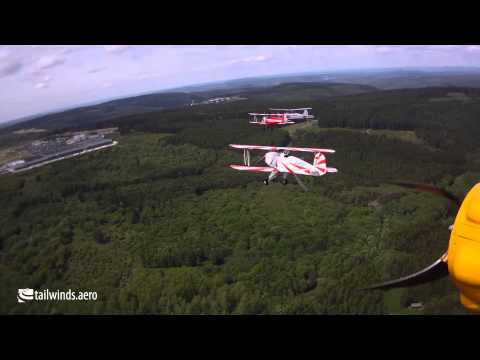 Sterntakt - Bücker Jungmann, Jungmeister, Stieglitz Formation.