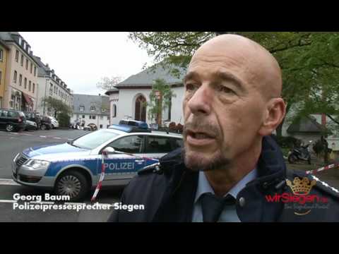 Siegen: Schüsse in Nikolai Kirche -- SEK überwältigt bewaffneten Mann