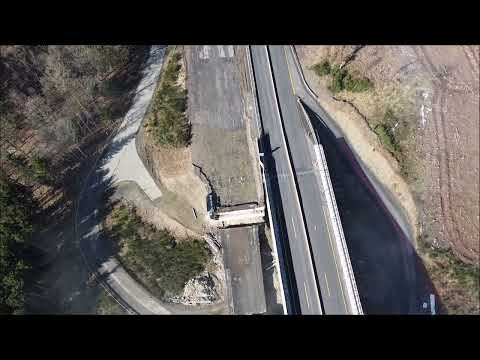 Sprengung der Talbrücke Rälsbach (Autobahn A45) bei Wilnsdorf