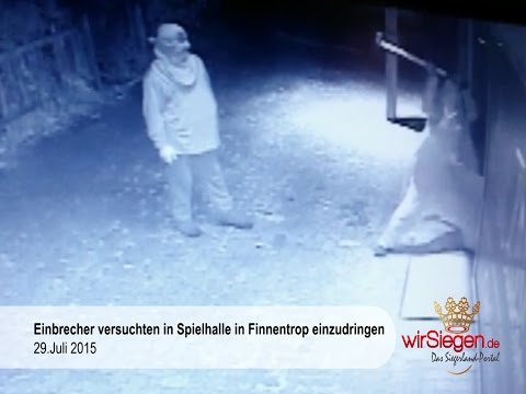 Einbrecher versuchten erfolglos in Spielhalle einzudringen (Finnentrop/NRW)