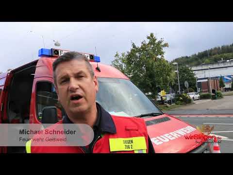 Jahresübung der Feuerwehreinheiten Geisweid – Sohlbach-Buchen – Setzen und des DRK