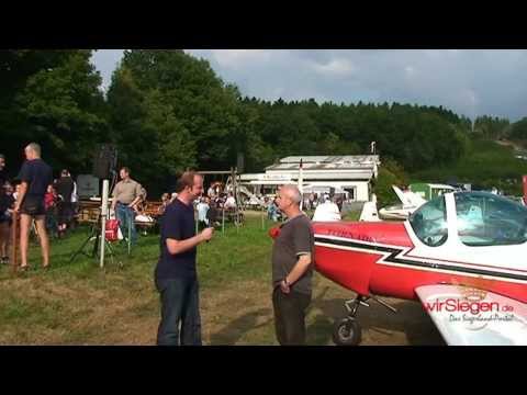 Flugplatzfest Eisernhardt: Siegen von oben betrachtet