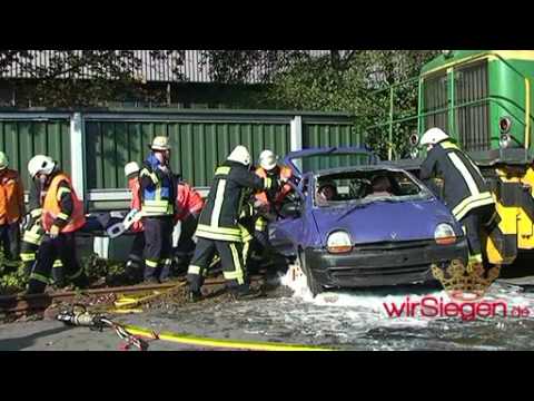 Große Herbstübung der Feuerwehr Kreuztal