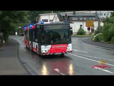 Unwetter über Panorama-Park -- Erster Einsatz für VWS-Rettungsbus