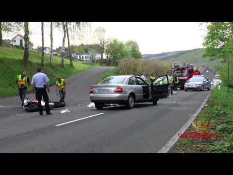 Motorradfahrer bei Unfall tödlich verletzt (Burbach/NRW)
