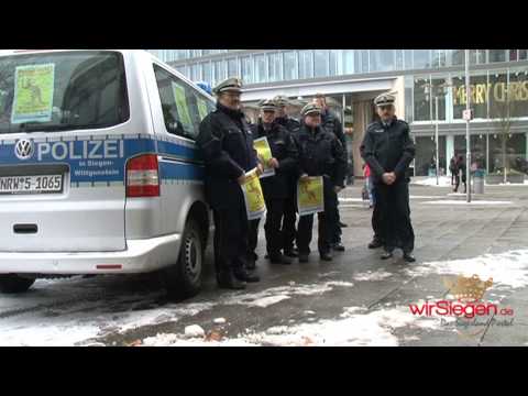 Taschendiebstahl: Auch Polizei in Siegen beugt vor und informiert die Bürger