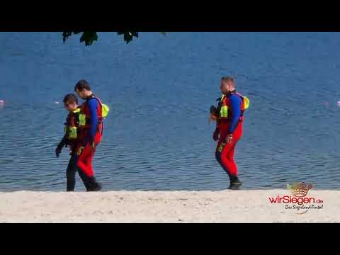 Tragischer Badeunfall am Heisterberger Weiher: Lebloser 22-Jähriger wird aus dem Wasser geborgen