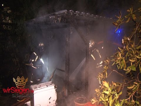 Feuerteufel erneut in Siegen aktiv! (Siegen/NRW)