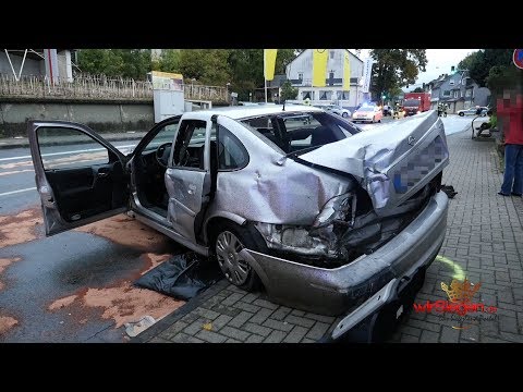 Überhöhte Geschwindigkeit führt zu folgenschweren Verkehrsunfall in Neunkirchen