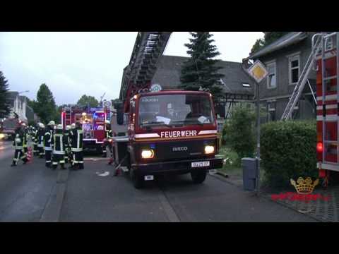 5 Personen durch Feuerwehr gerettet