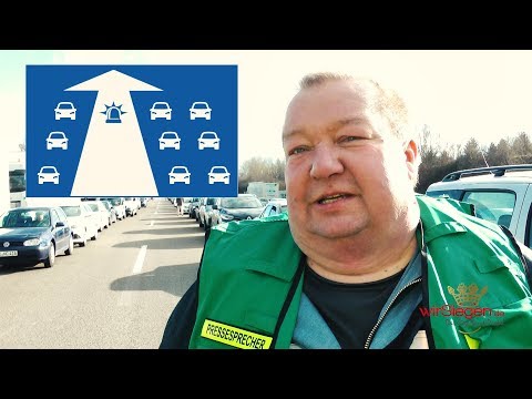 Vorbildliche Rettungsgasse! Lob der Feuerwehr