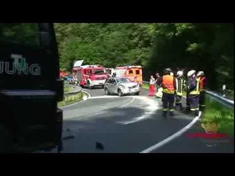 Drei Leichtverletzte bei Unfall auf der B 508