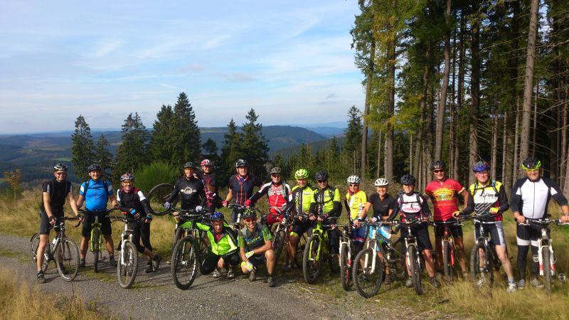 Geführte Mountainbike-Touren für Aktion Lichtblicke (Foto: Stadt Hilchenbach)