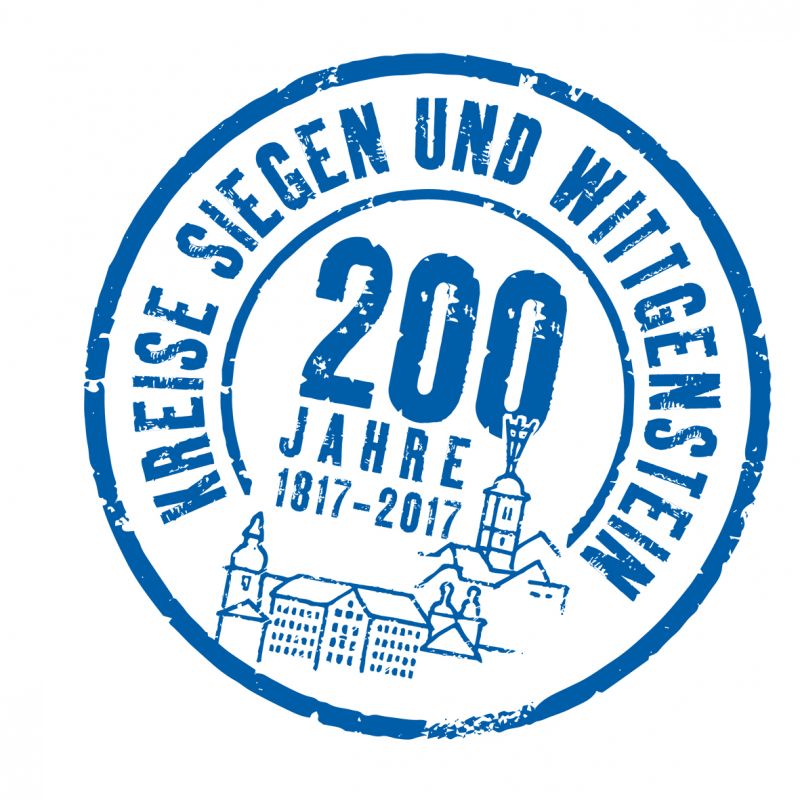 Logo 200 Jahre Kreise Siegen und Wittgenstein