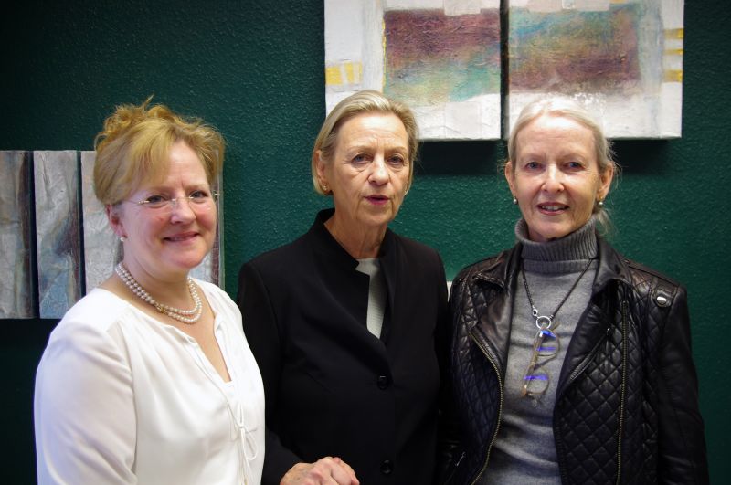 v.l.: Helga Kellner, Vera Becker, Dr. Sabine Heinke (Foto: privat)