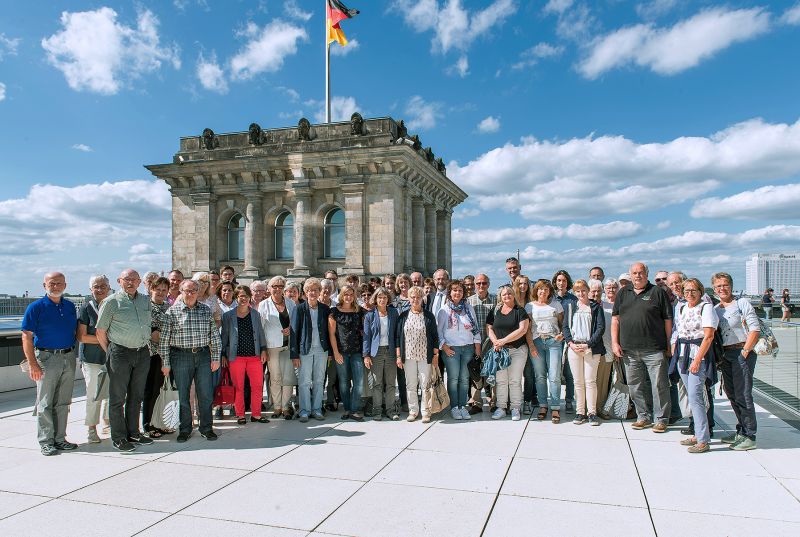 Siegerländer und Wittgensteiner zu Besuch in Berlin
