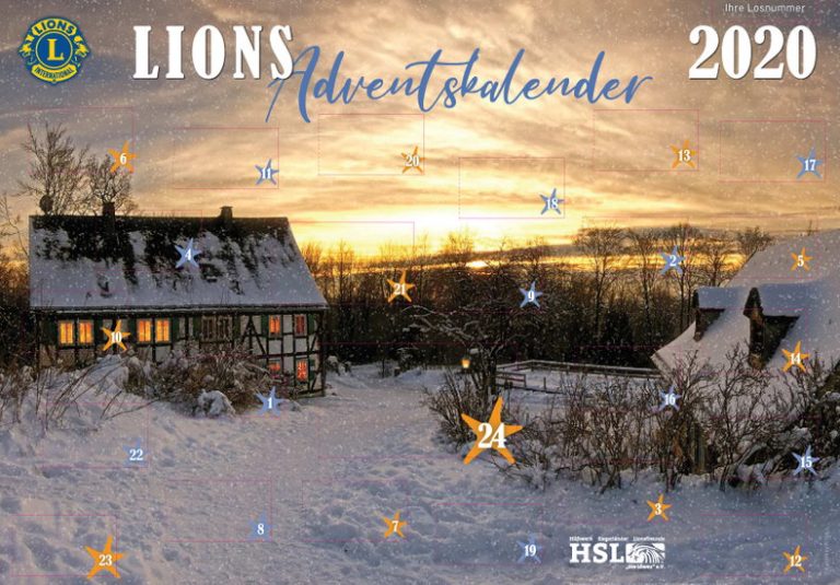 „Lions Adventskalender 2020“ der Lions Clubs Kreuztal und Siegen-Rubens  wirSiegen - das 