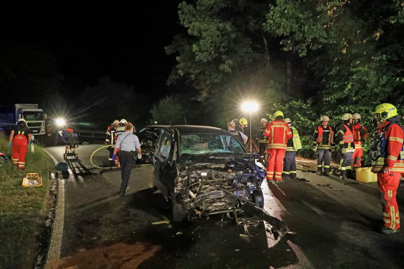 Unfall auf der L541 bei Wenholthausen: Straße gesperrt